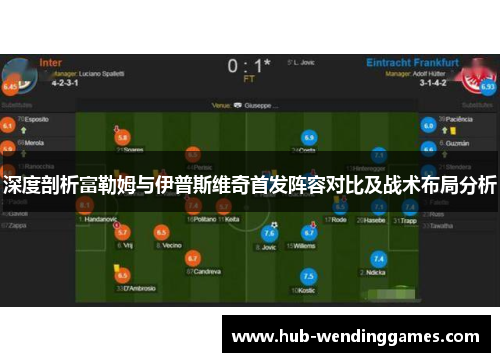 深度剖析富勒姆与伊普斯维奇首发阵容对比及战术布局分析